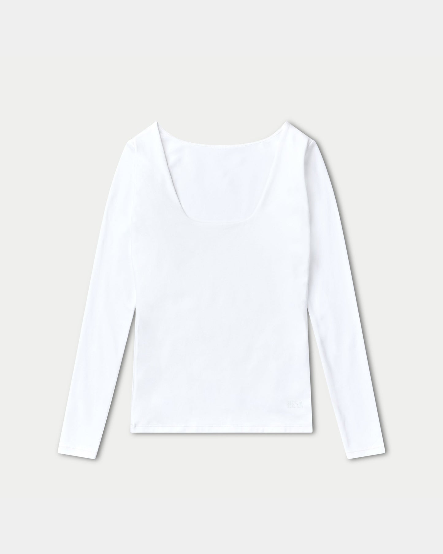 Womens Essential Dual Wear Long Sleeve Top