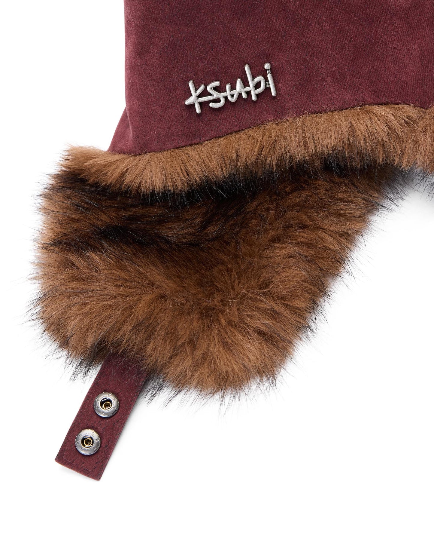 TRAPPER HAT MERLOT FLOCK