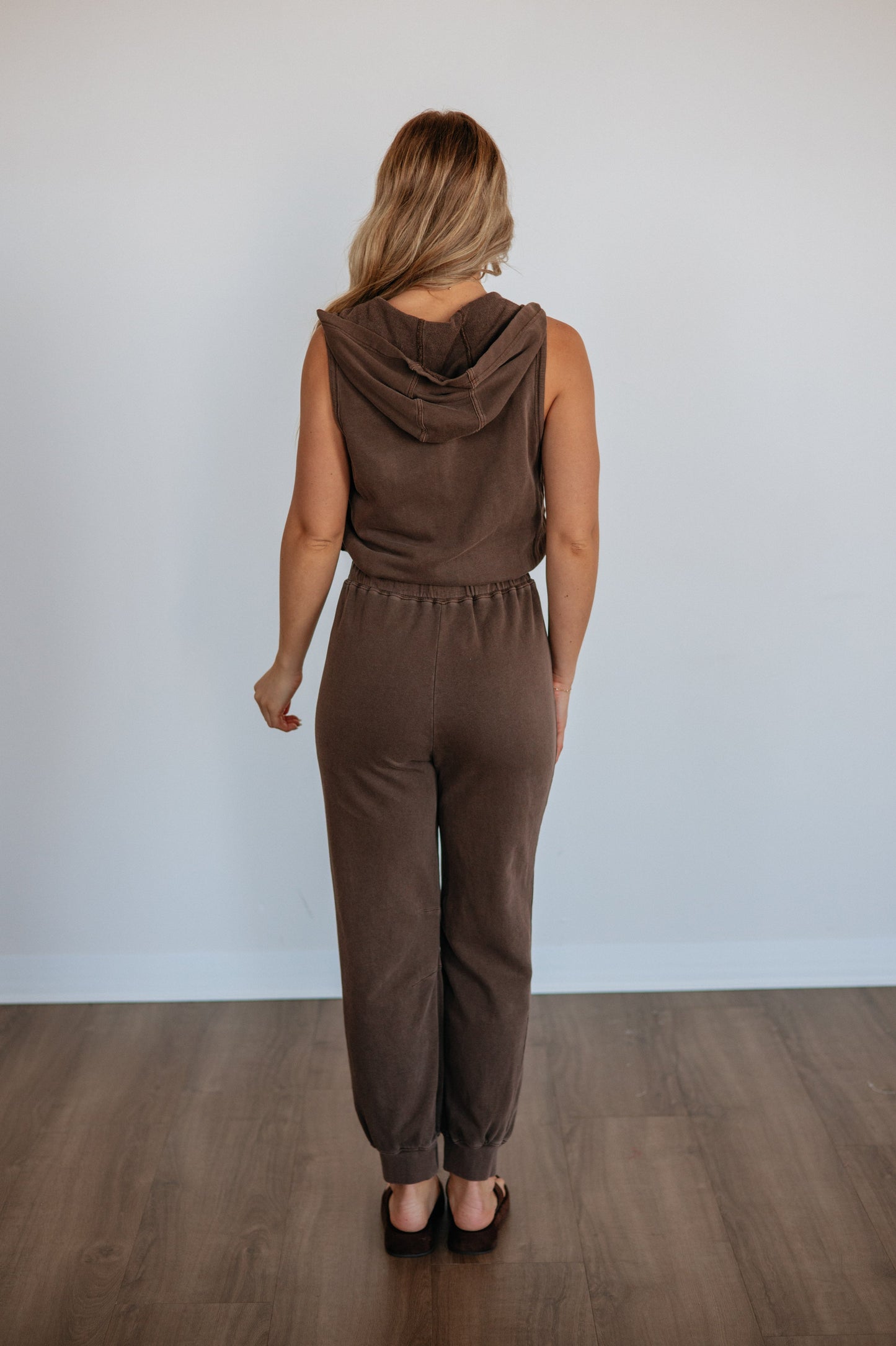 Zina Hooded Jumpsuit