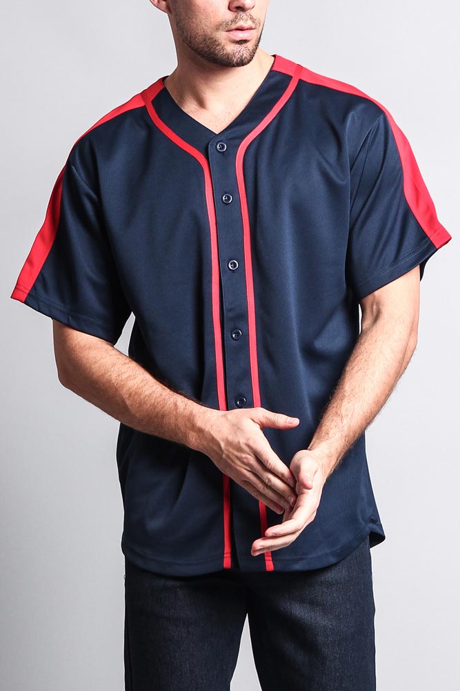 Men's Two Tone Baseball Jersey