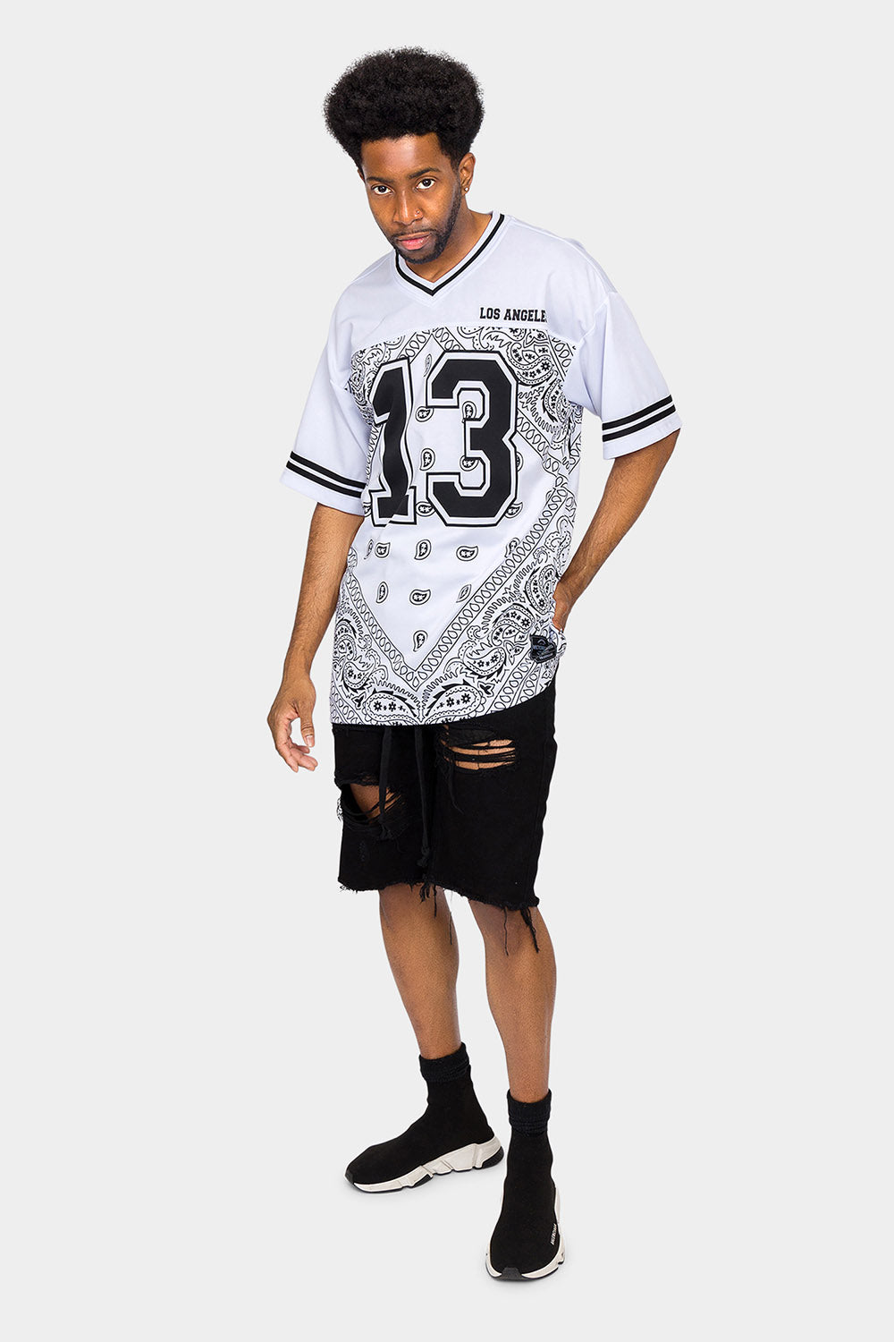 Bandana Paisley 13 Football Jersey