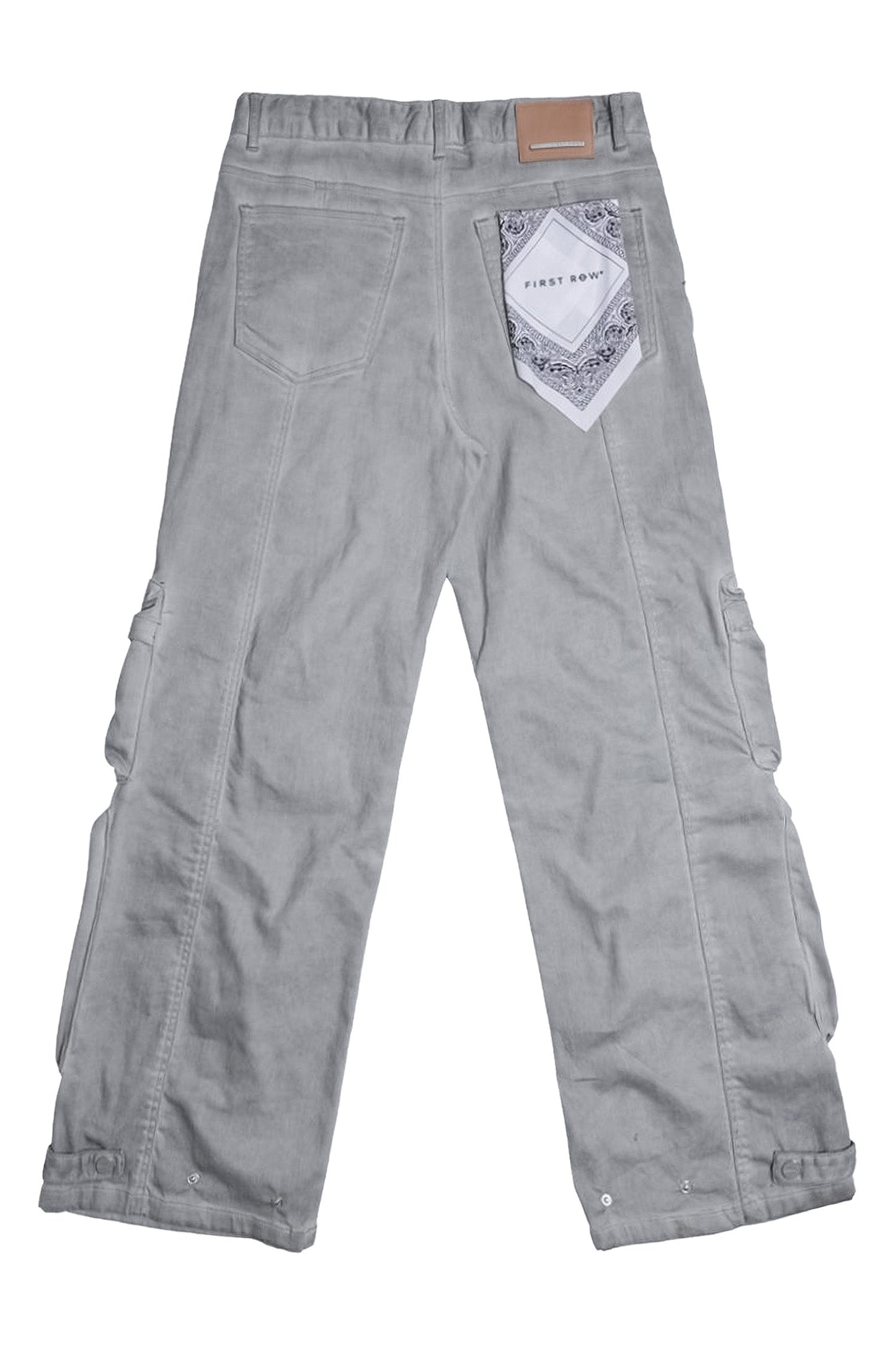 Men's Y2k Wide Fit Utility Cargo Baggy Denim Pants