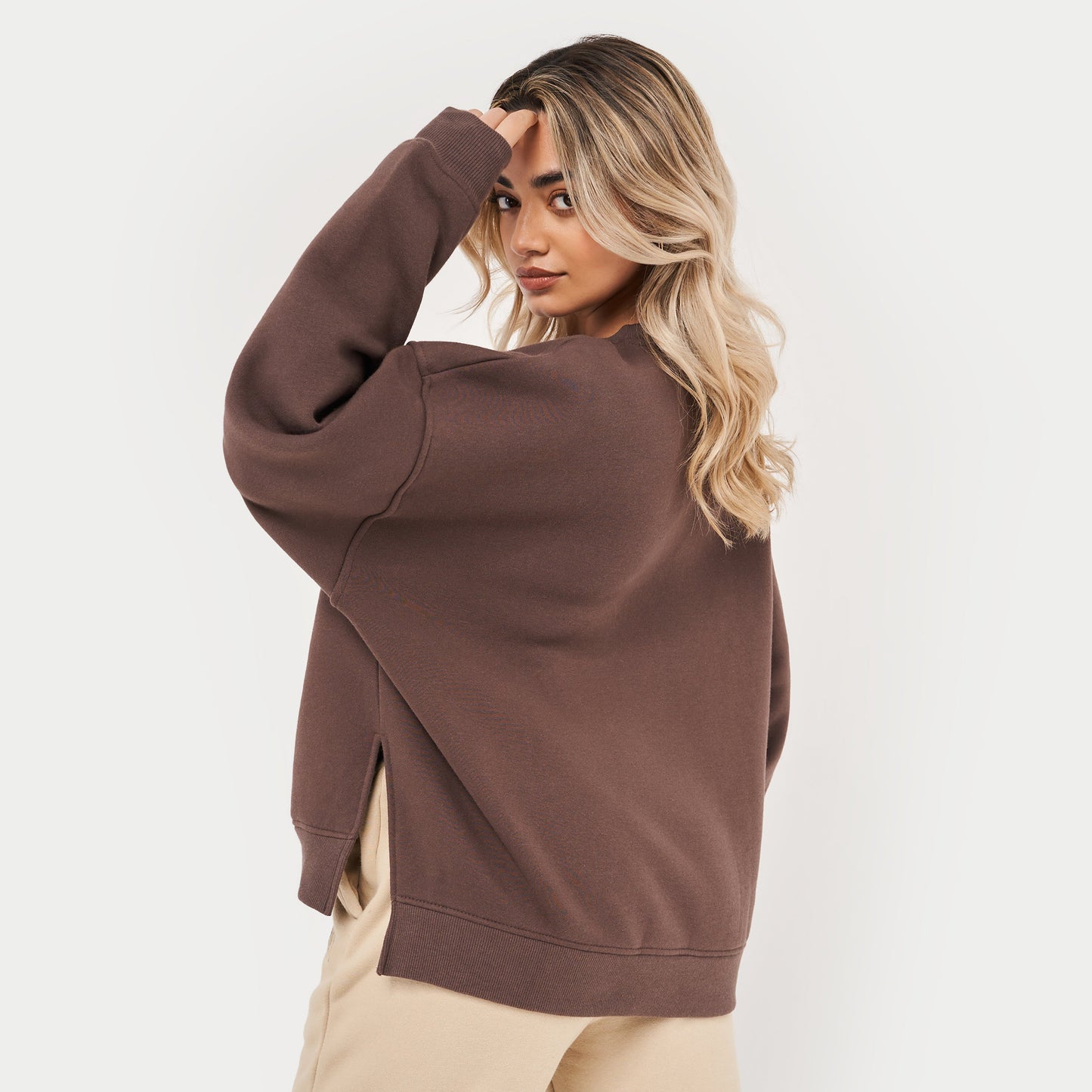 REWEAR Collective Sweatshirt - Slate Brown