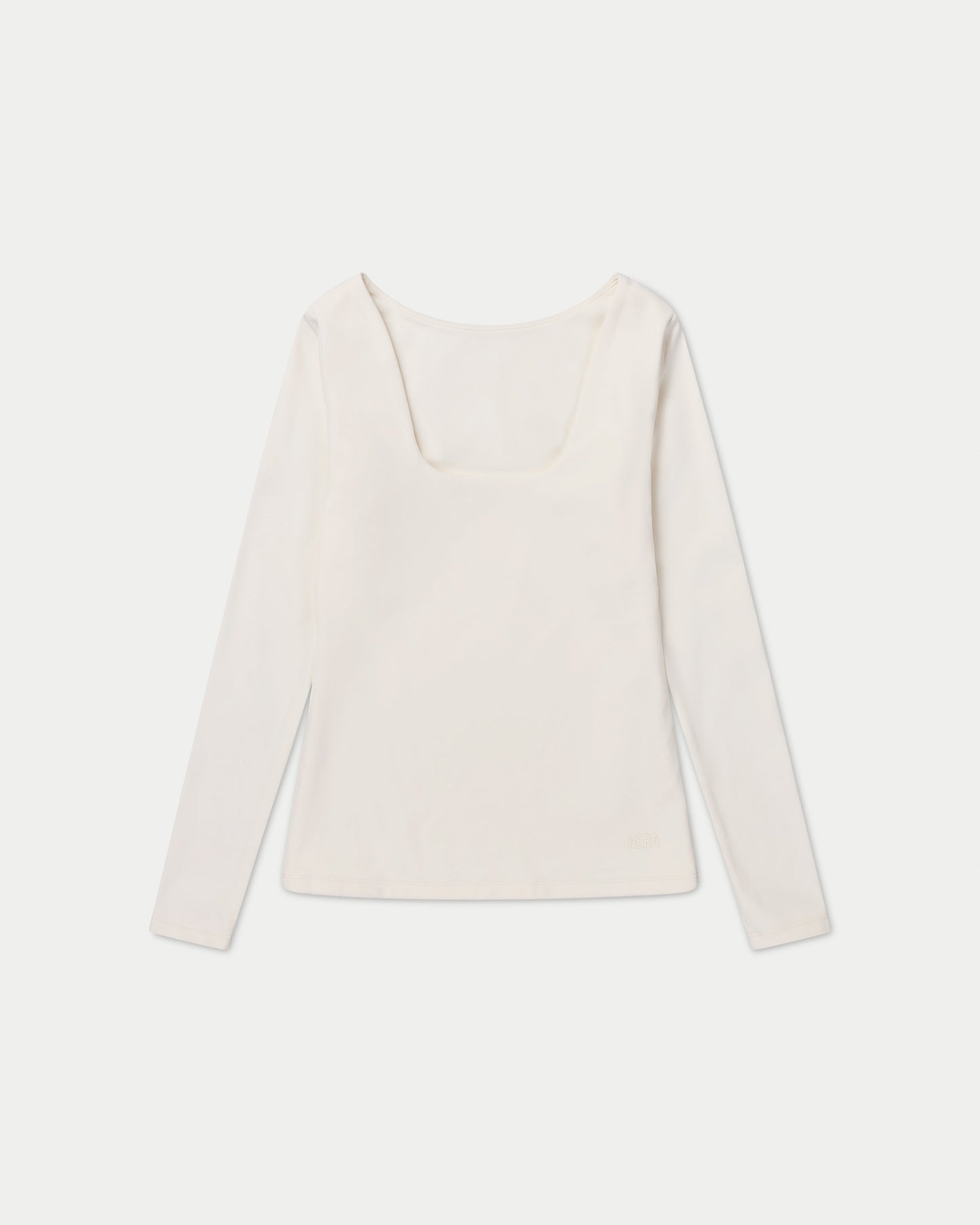 Womens Essential Dual Wear Long Sleeve Top