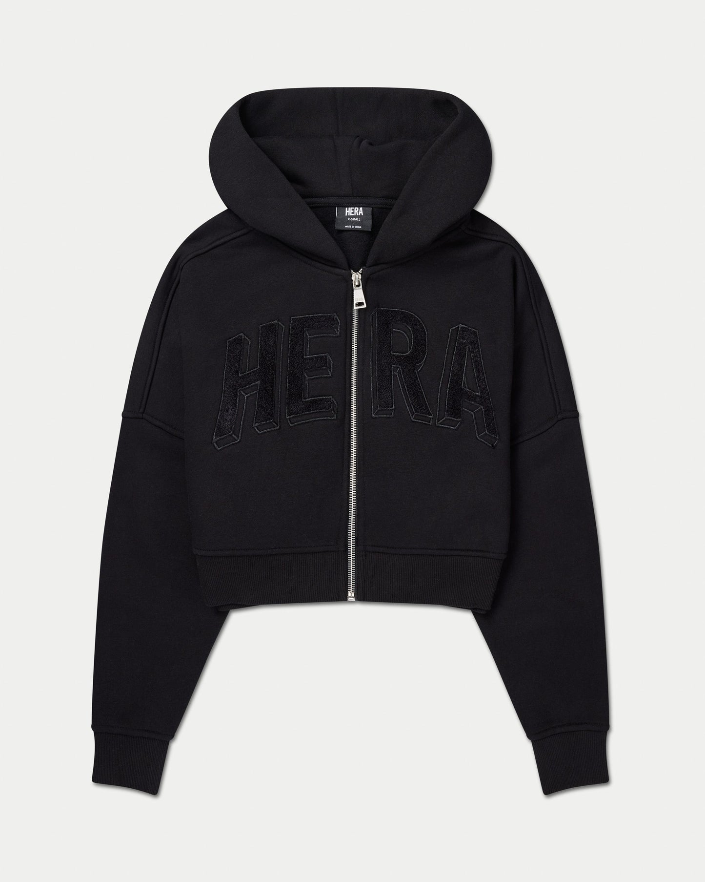Womens 365 Cropped Zip Hoodie