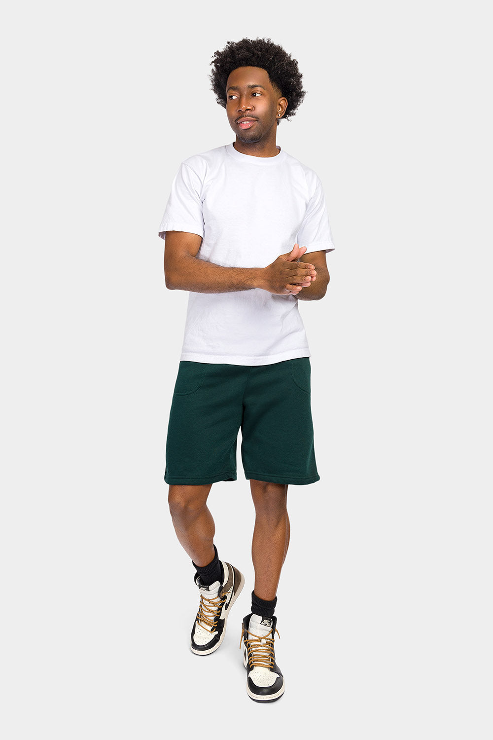 Essential Solid Fleece Shorts