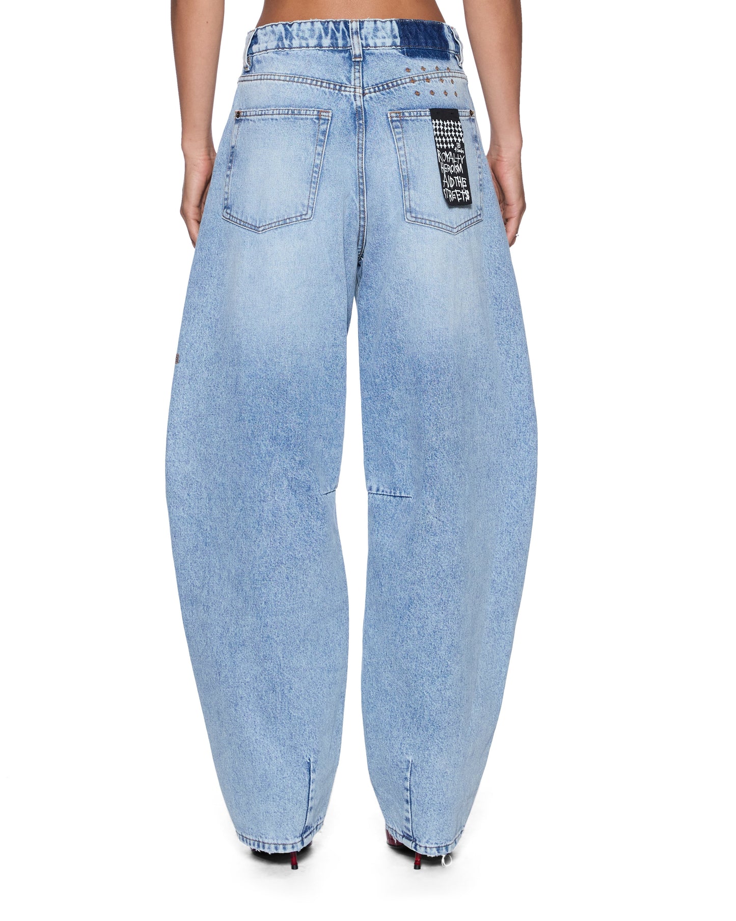 BARREL JEAN FLIGHT BLUE