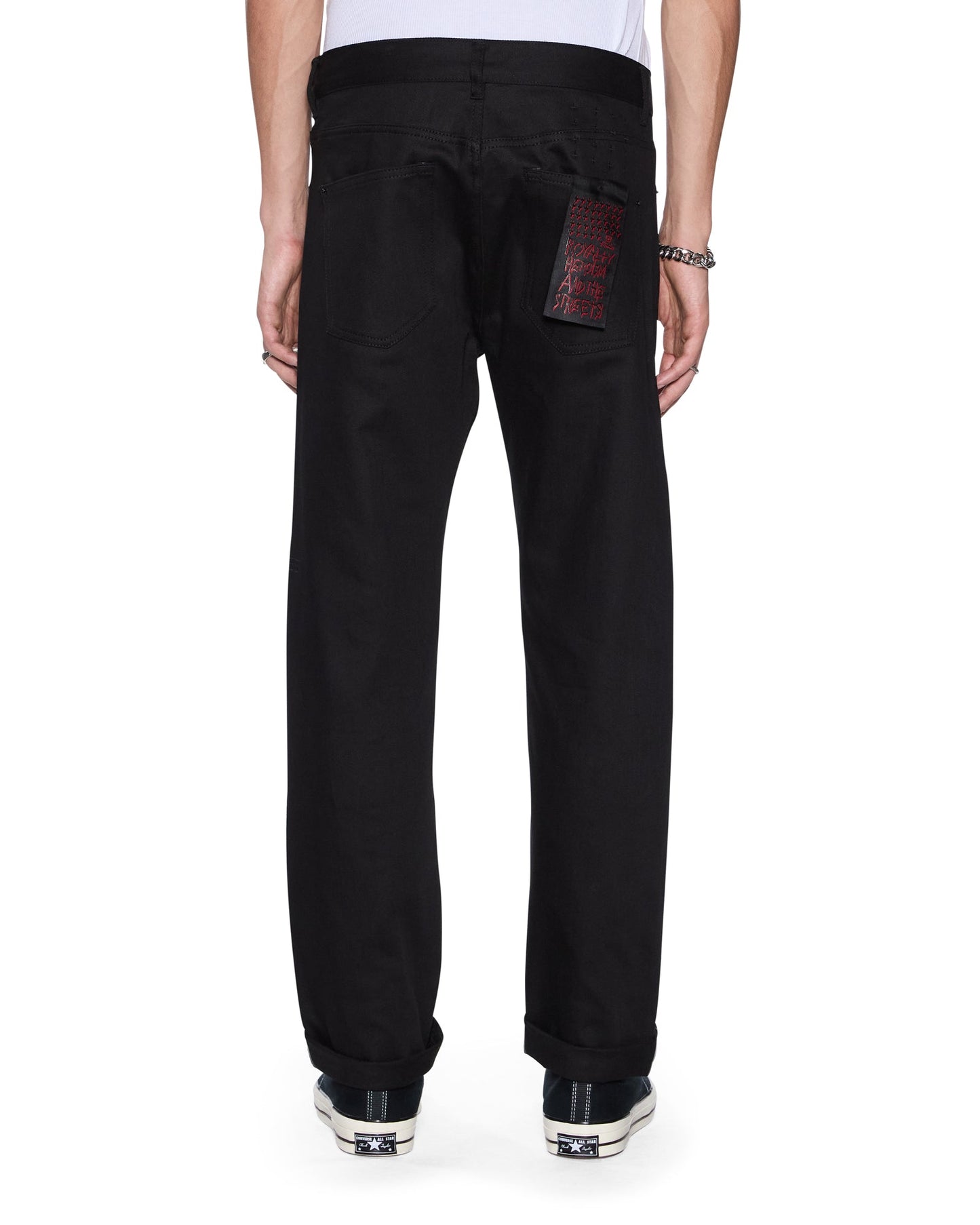 HAZLOW SELVEDGE RAW BLACK