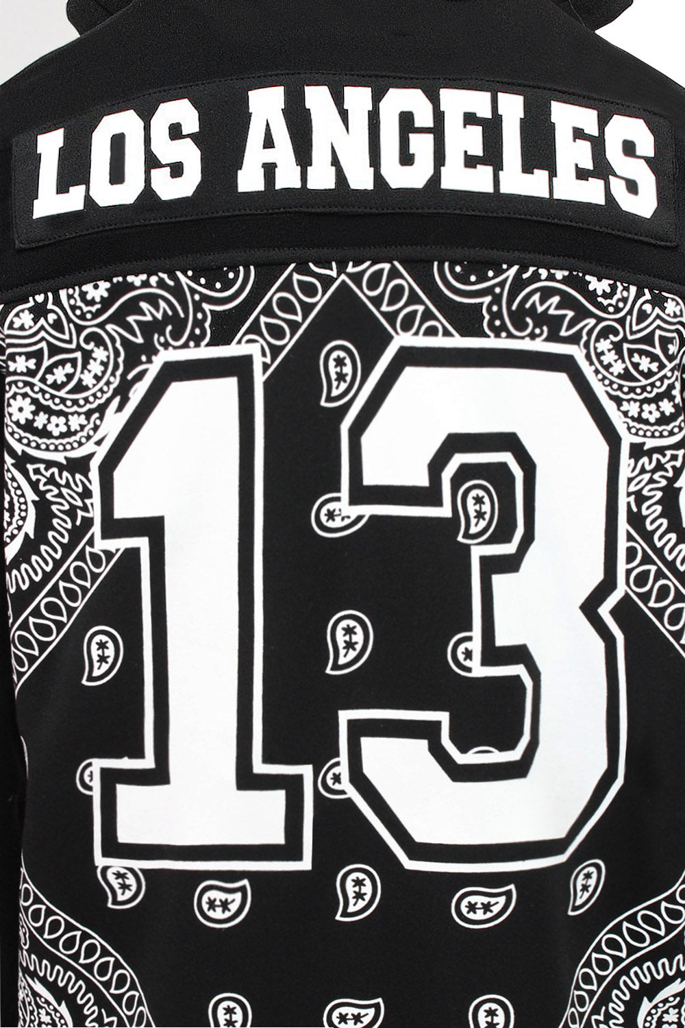 Men's Essential #13 Los Angeles Paisley Bandana Hoodie