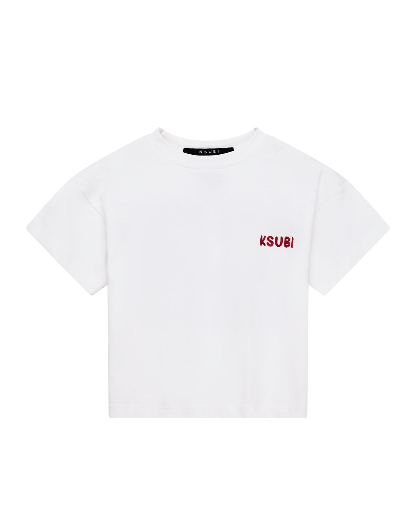 LIL MEKANIK BIGGIE SS TEE WHITE RED