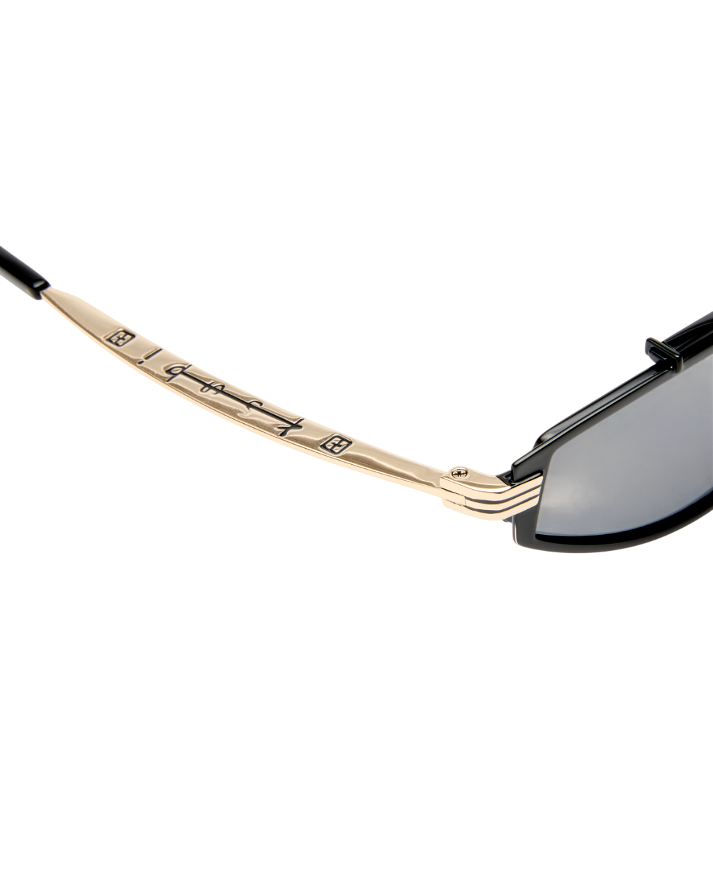 THE KSPEED KATZ SUNGLASSES BLACK GOLD