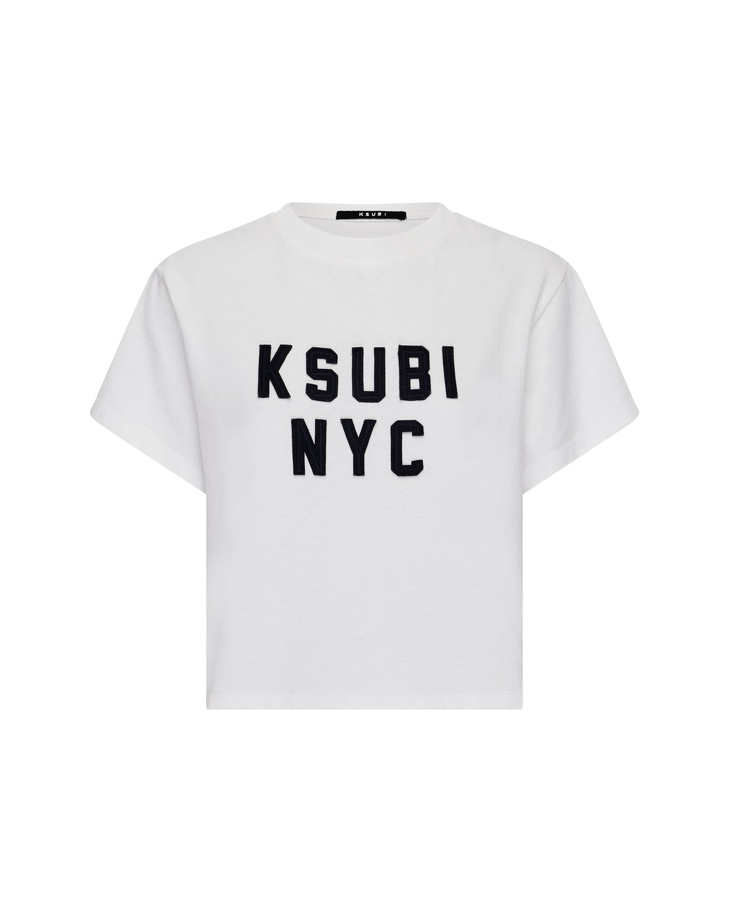 NYC SHRUNKEN SS TEE WHITE
