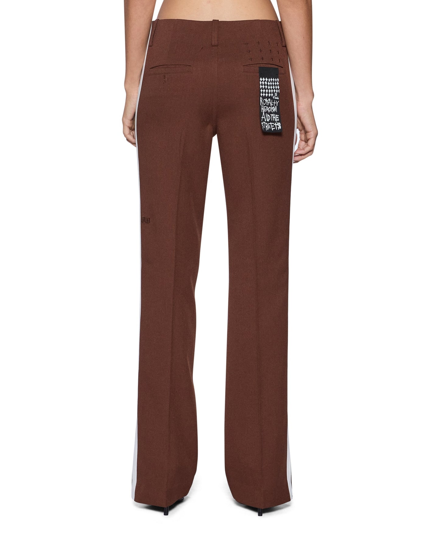 DARE STRAIGHT TROUSER CHOCOLATE