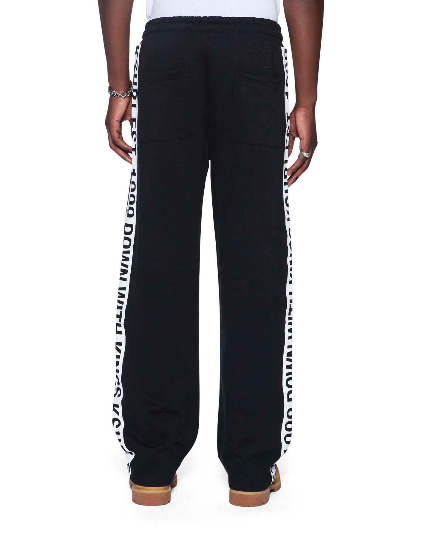 KINGS SYNTHESIS TRAK PANT BLACK FADE