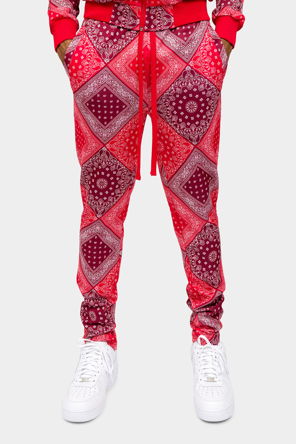 All Over Bandana Pattern Track Suit