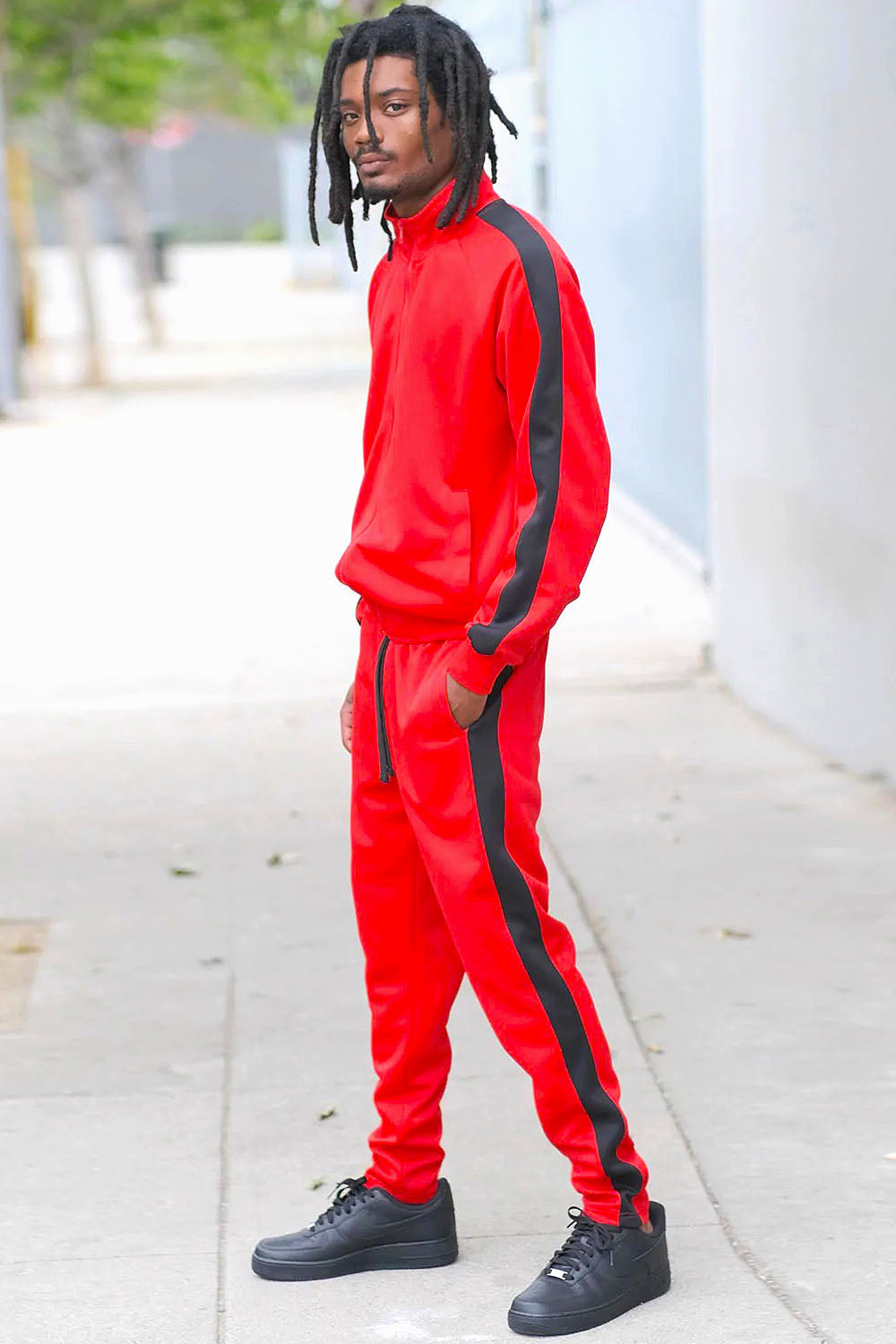 Essential Side Stripe Track Suit