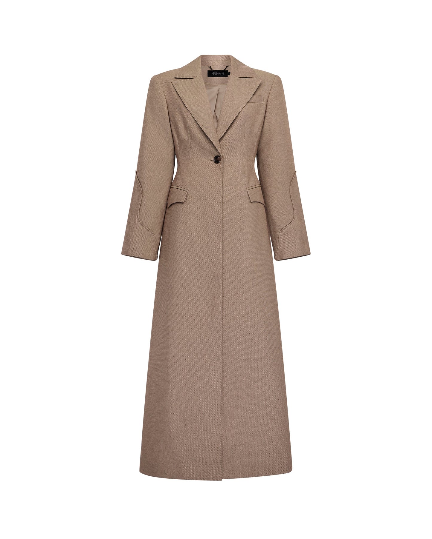 STANCE TAILORED COAT TAN