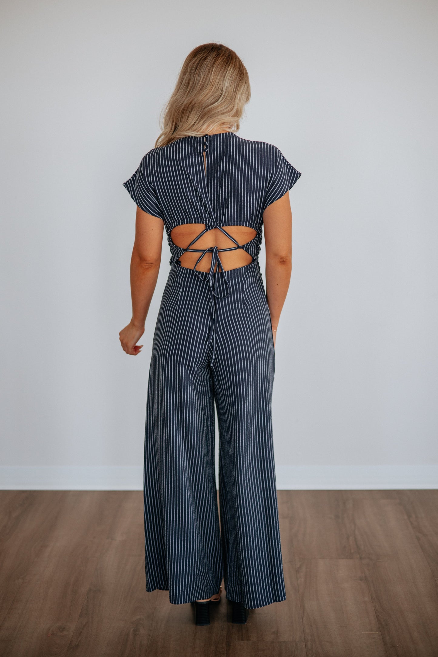 Raleigh Striped Jumpsuit