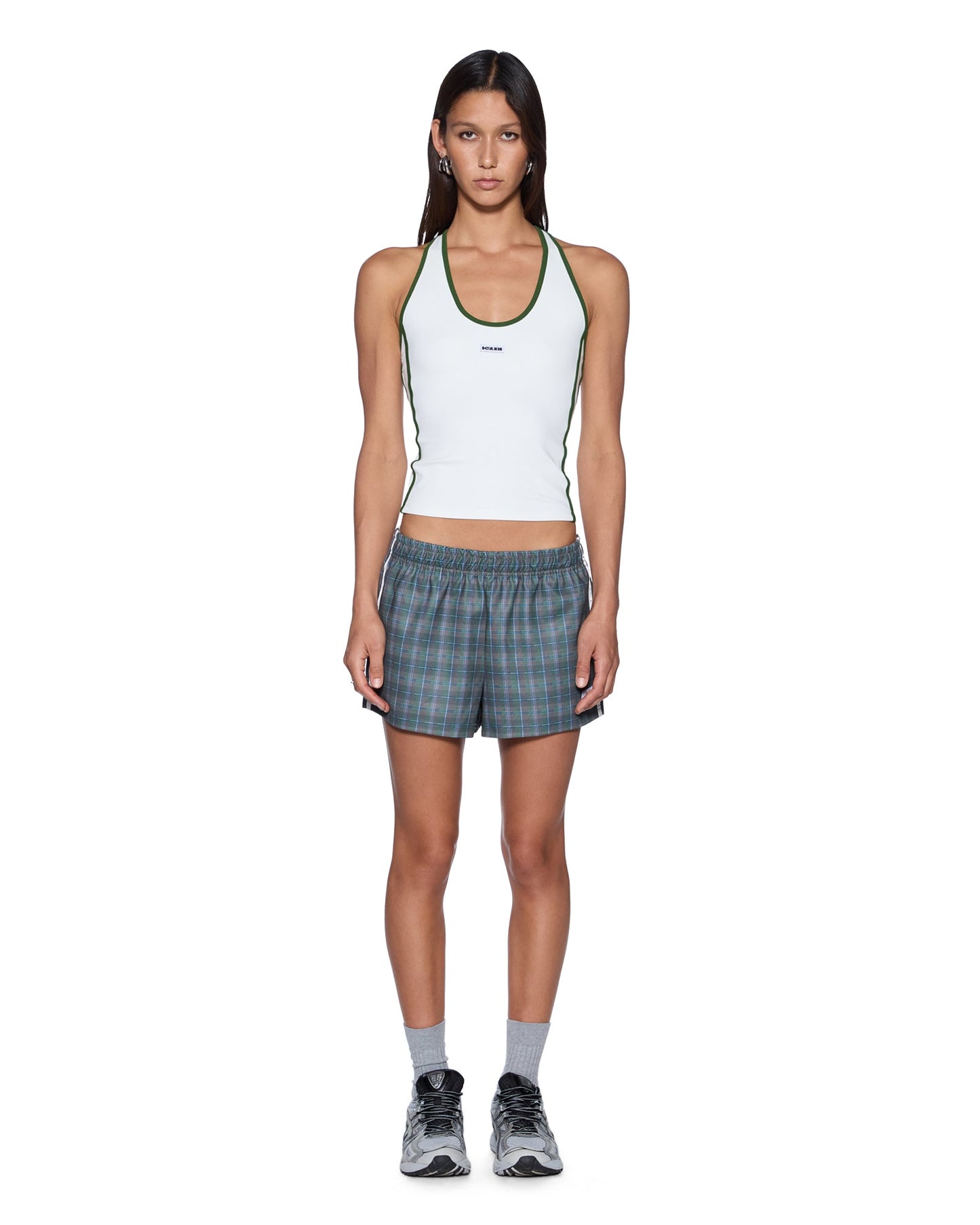 SOTT IDOL TANK WHITE GREEN