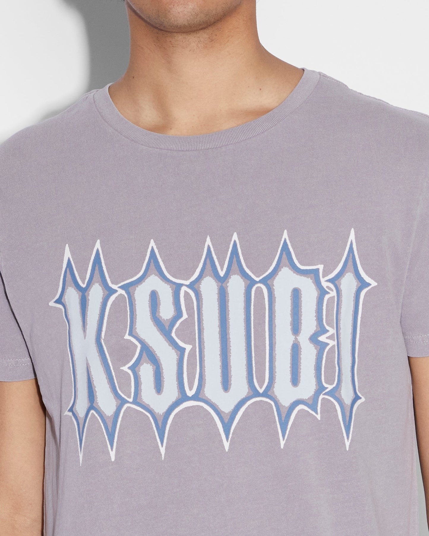 SERRATED SEEING LINES SS TEE SILT