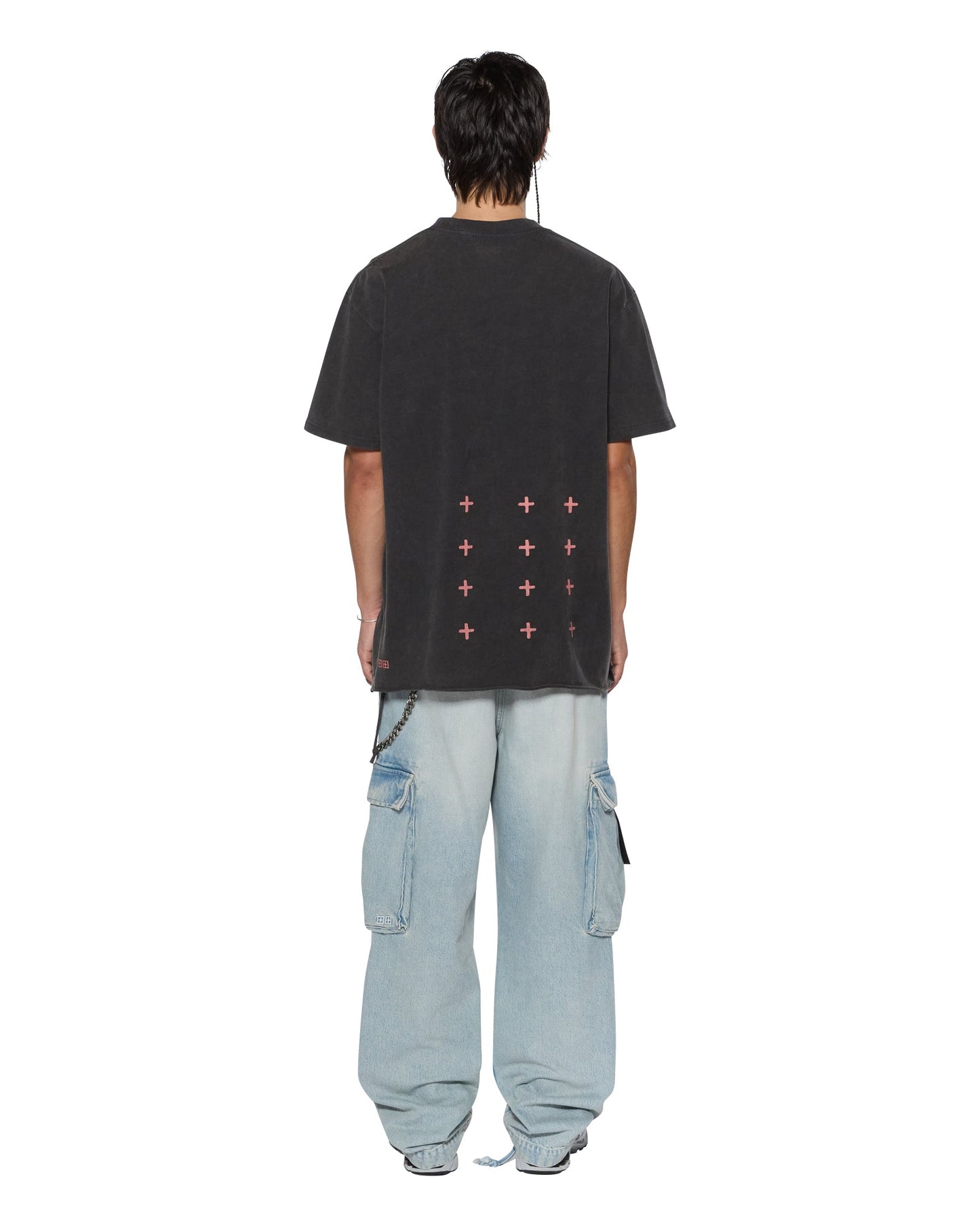 ISLAND BIGGIE SS TEE FADED BLACK