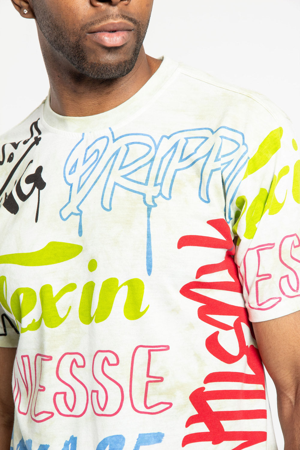 Tie Dye Graffiti T-Shirt
