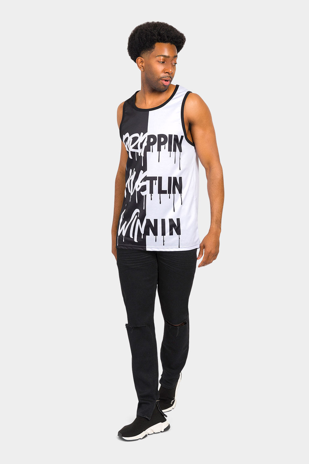 Drippin Hustlin Winnin Tank Top