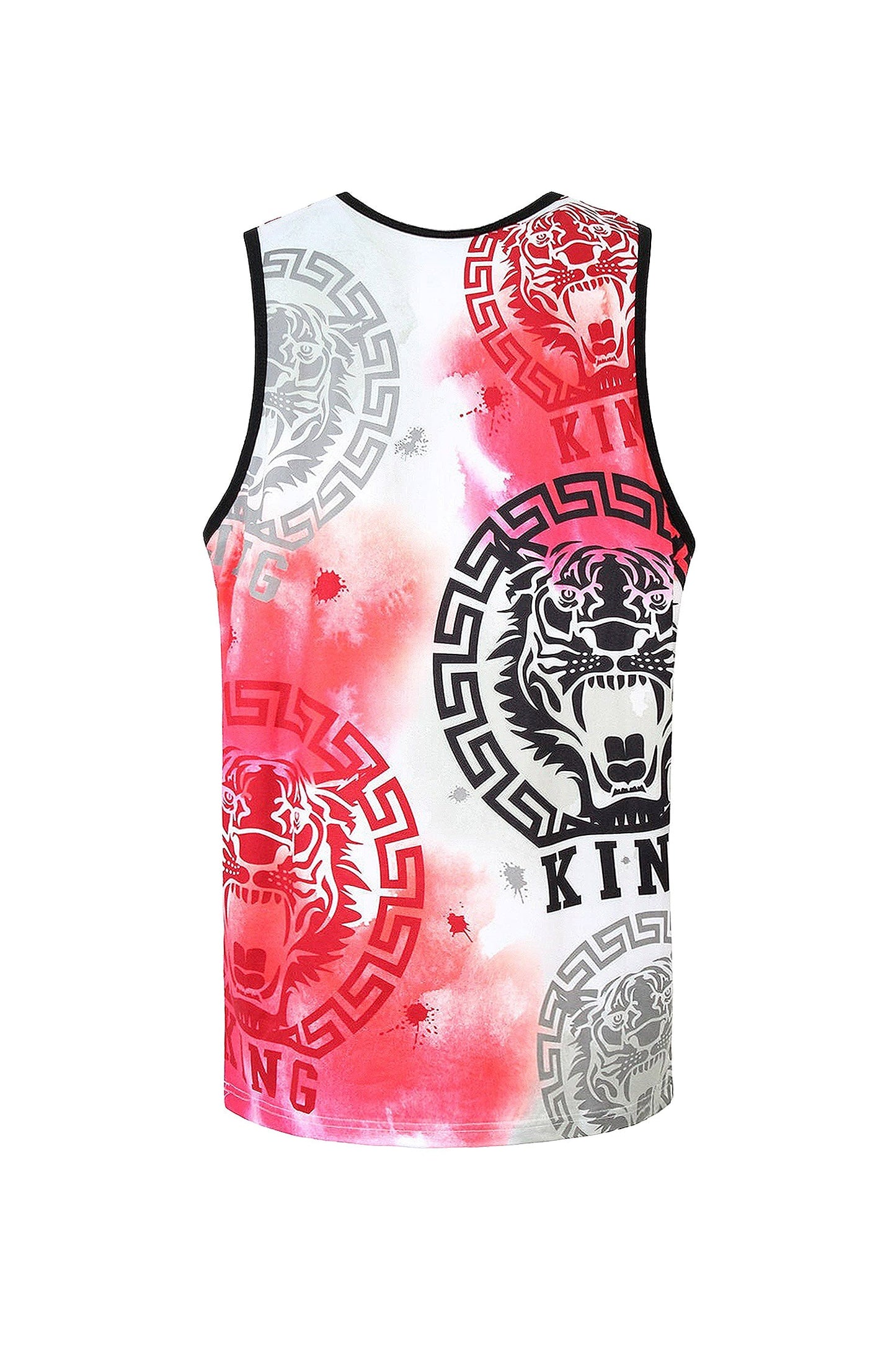 Men's Multicolor King Tiger Tank Top