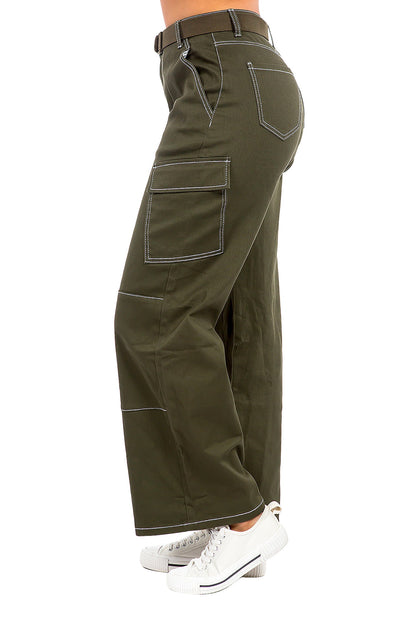 Women's Essential High Rise Carpenter Wide Leg Jeans