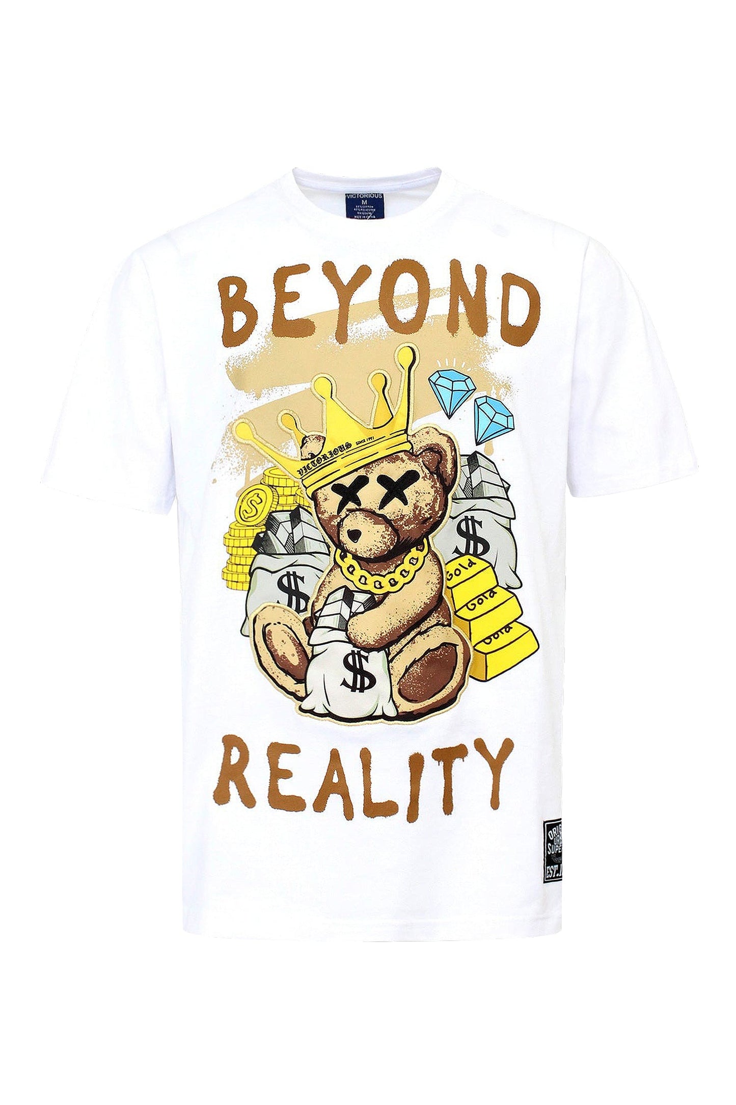 Men's Beyond Reality Patched Graphic T-Shirt