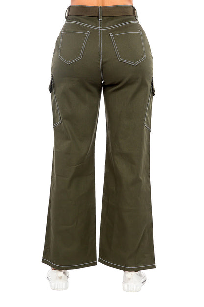 Women's Essential High Rise Carpenter Wide Leg Jeans