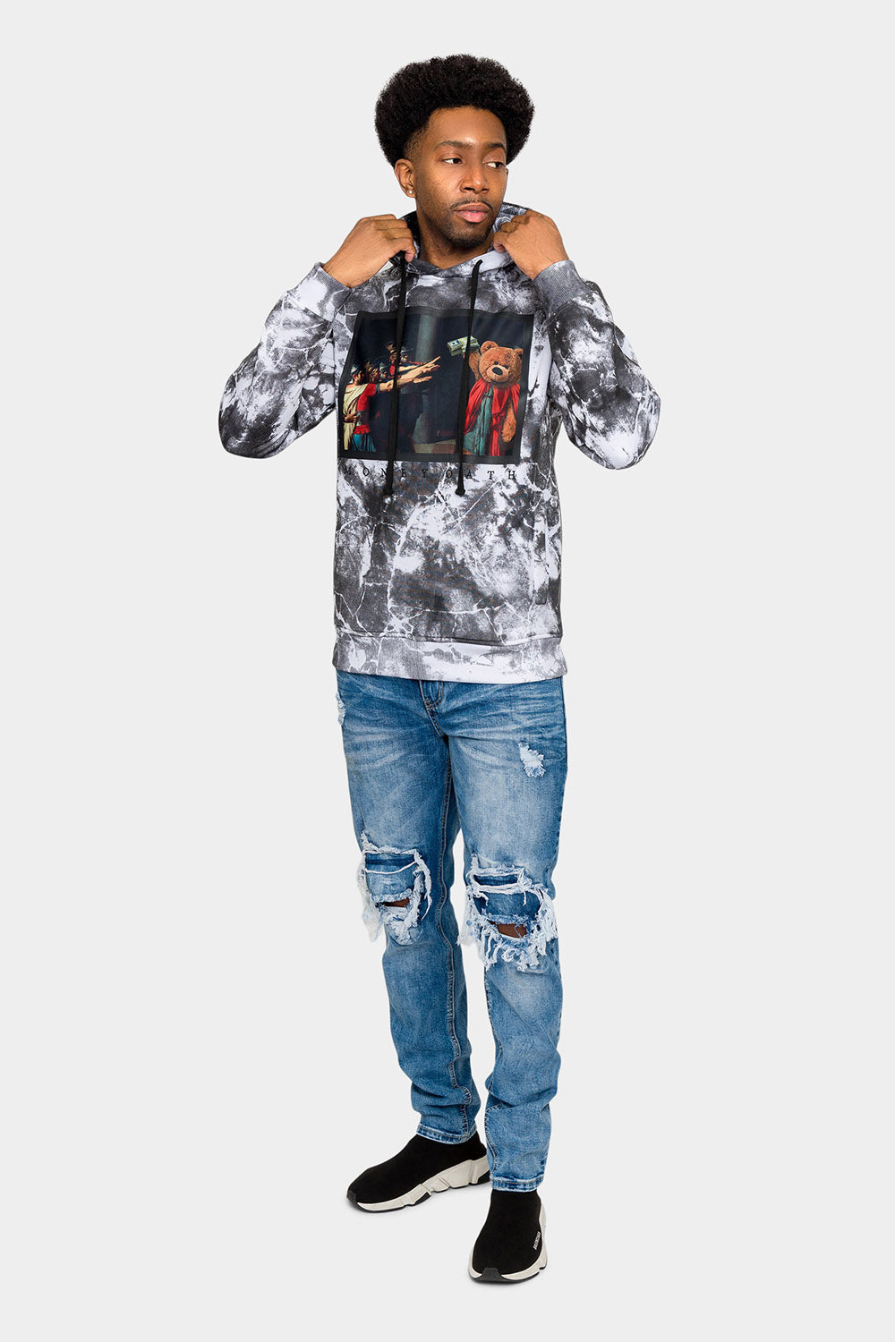 Money Oath Tie Dye Hoodie