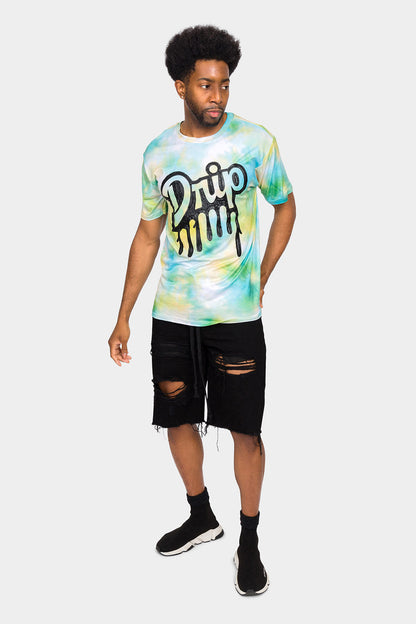 Haze Tie Dye Drip T-Shirt