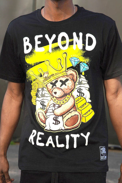 Men's Beyond Reality Patched Graphic T-Shirt