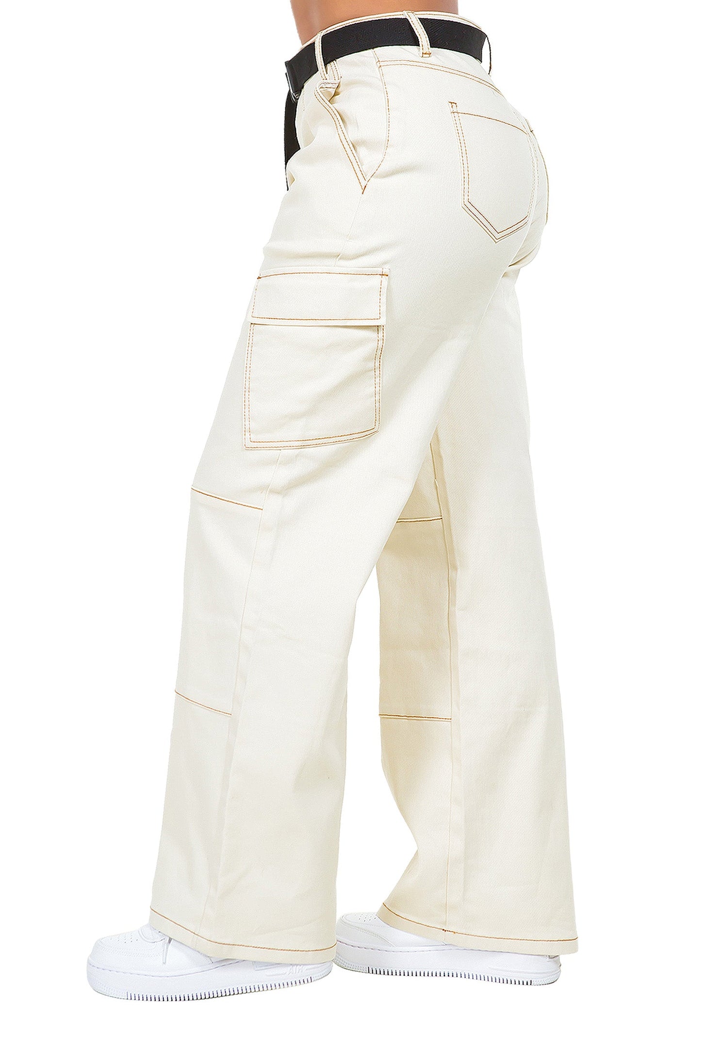 Women's Essential High Rise Carpenter Wide Leg Jeans
