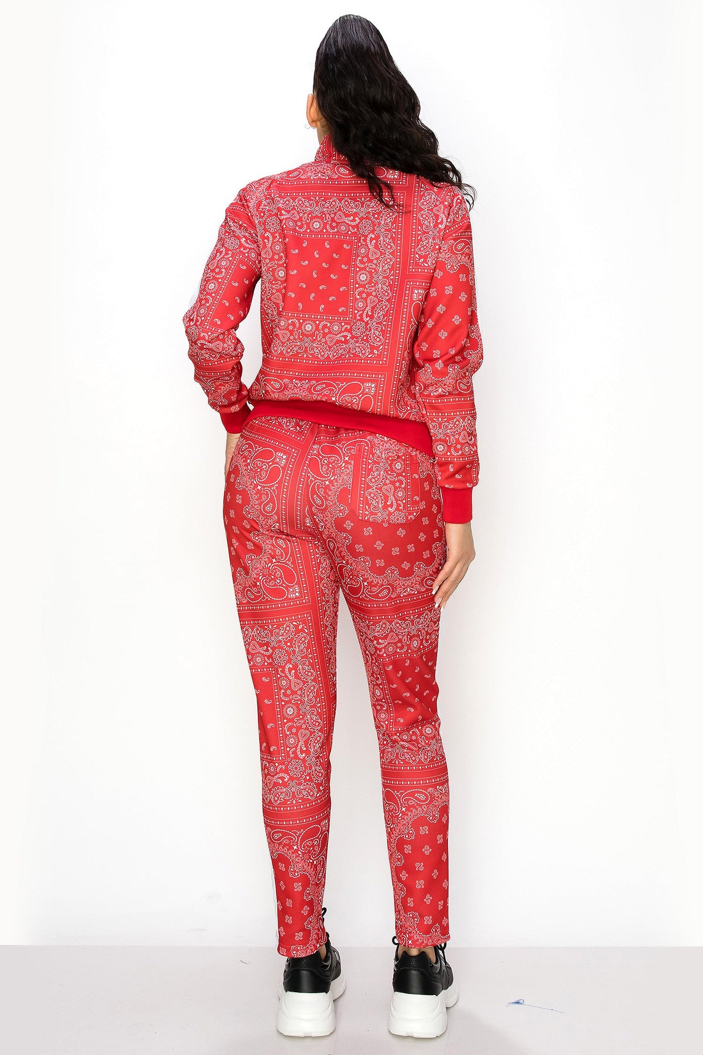 Women's Bandana Paisley Track Suits