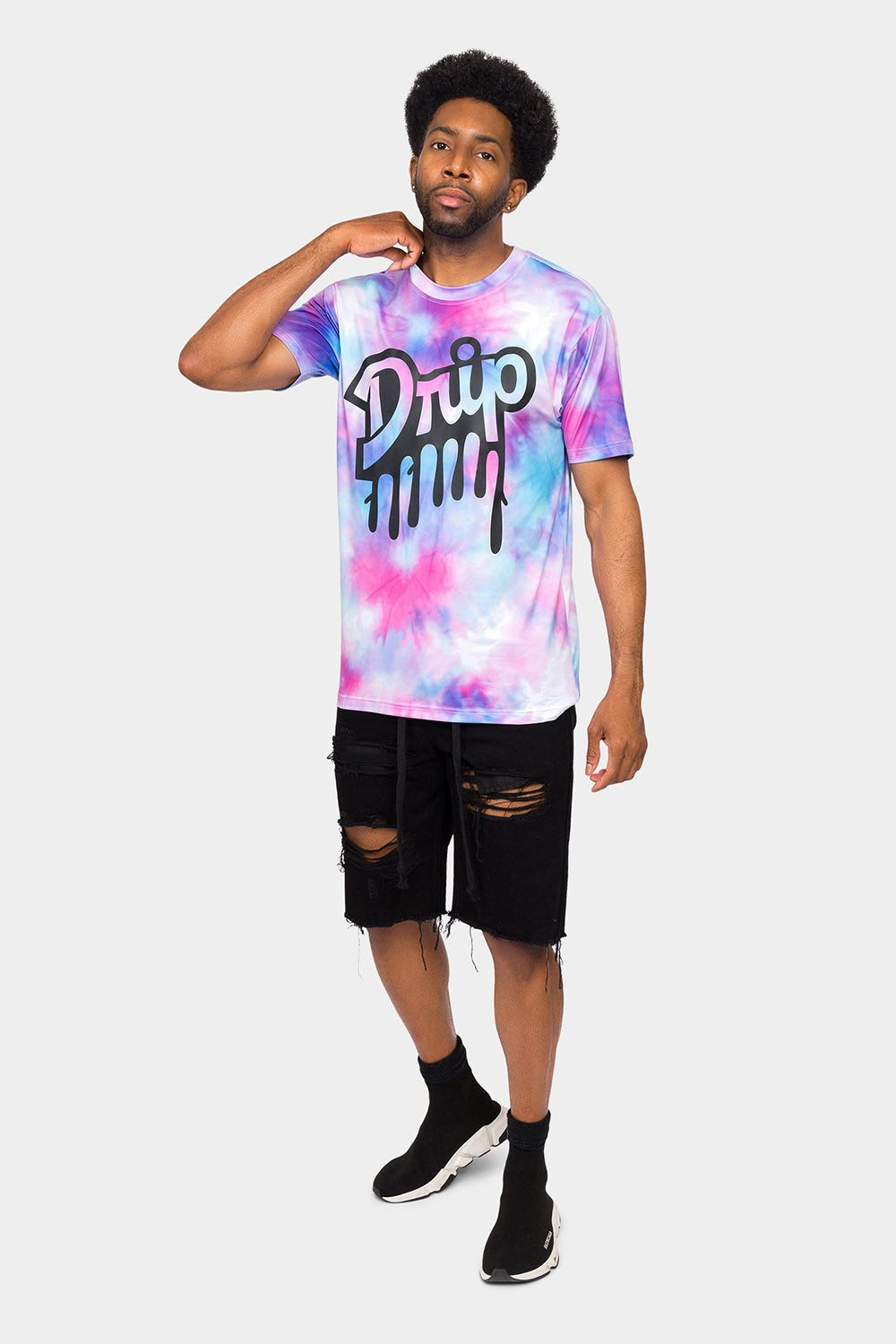 Haze Tie Dye Drip T-Shirt