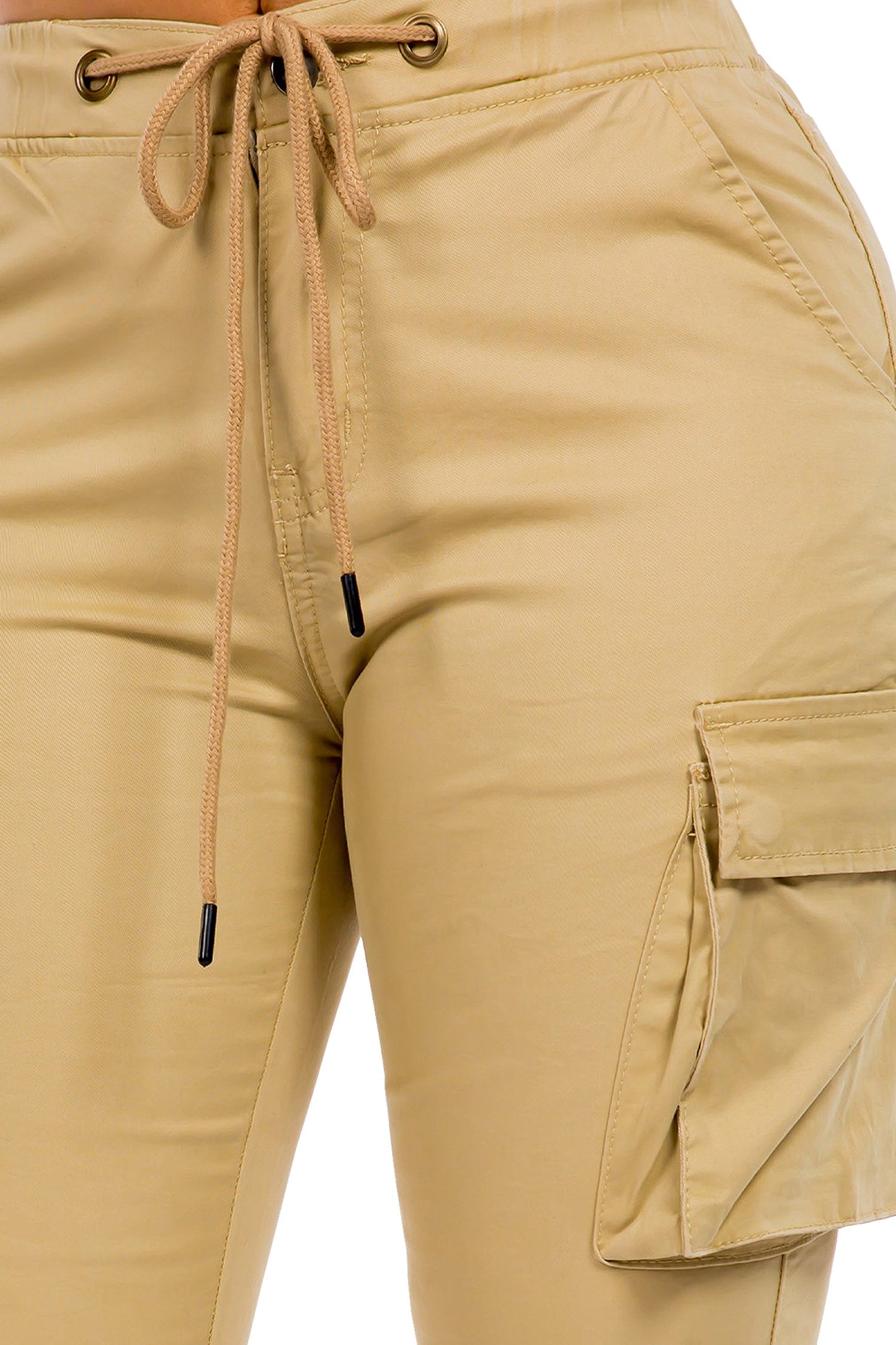 Women's Essential High Rise Cargo Joggers