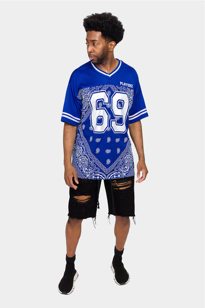 Bandana Paisley 69 Football Jersey