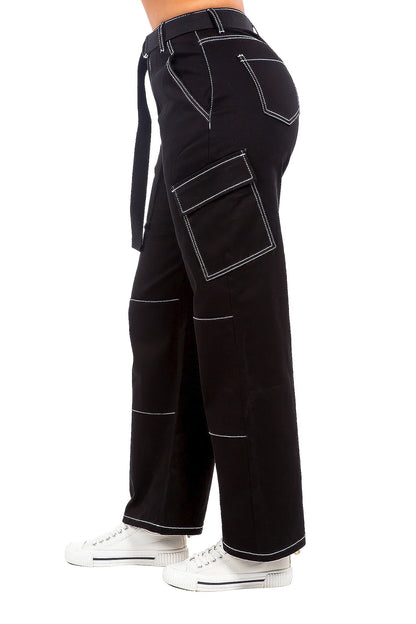Women's Essential High Rise Carpenter Wide Leg Jeans