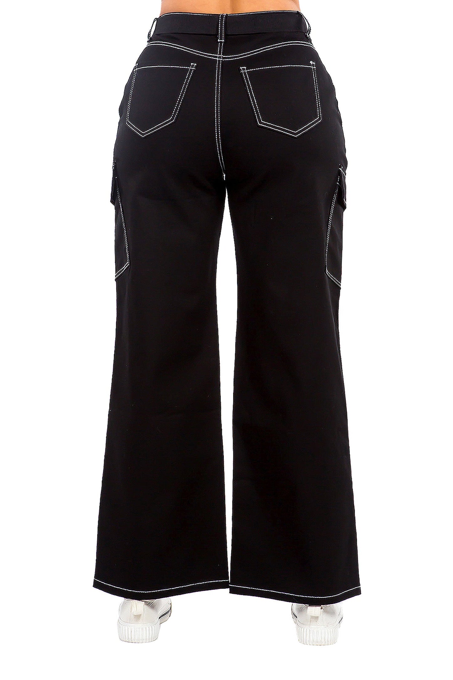 Women's Essential High Rise Carpenter Wide Leg Jeans