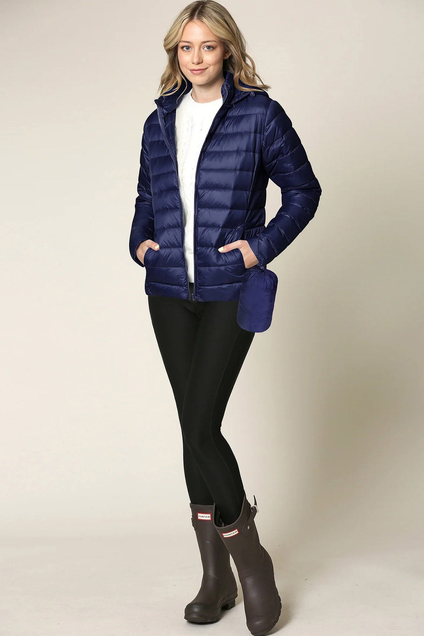 Women's Essential Ultra Light Weight Packable Down Jacket