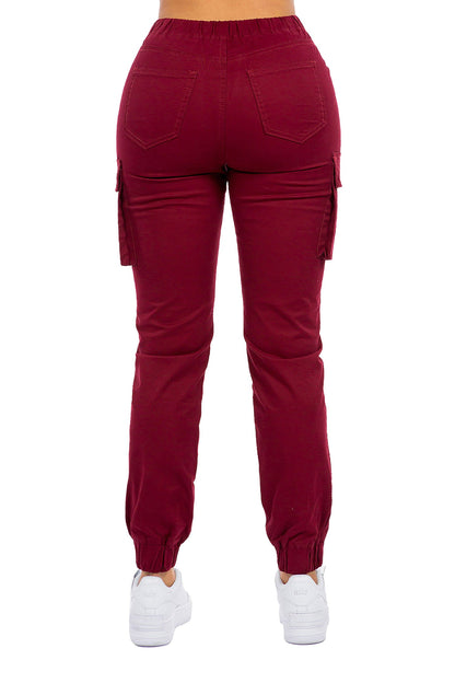 Women's Essential High Rise Cargo Joggers