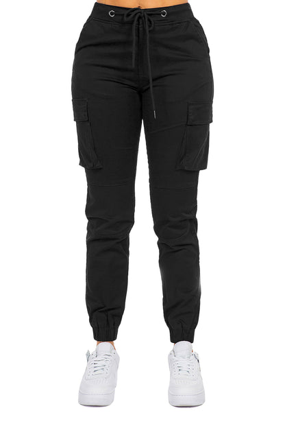 Women's Essential High Rise Cargo Joggers