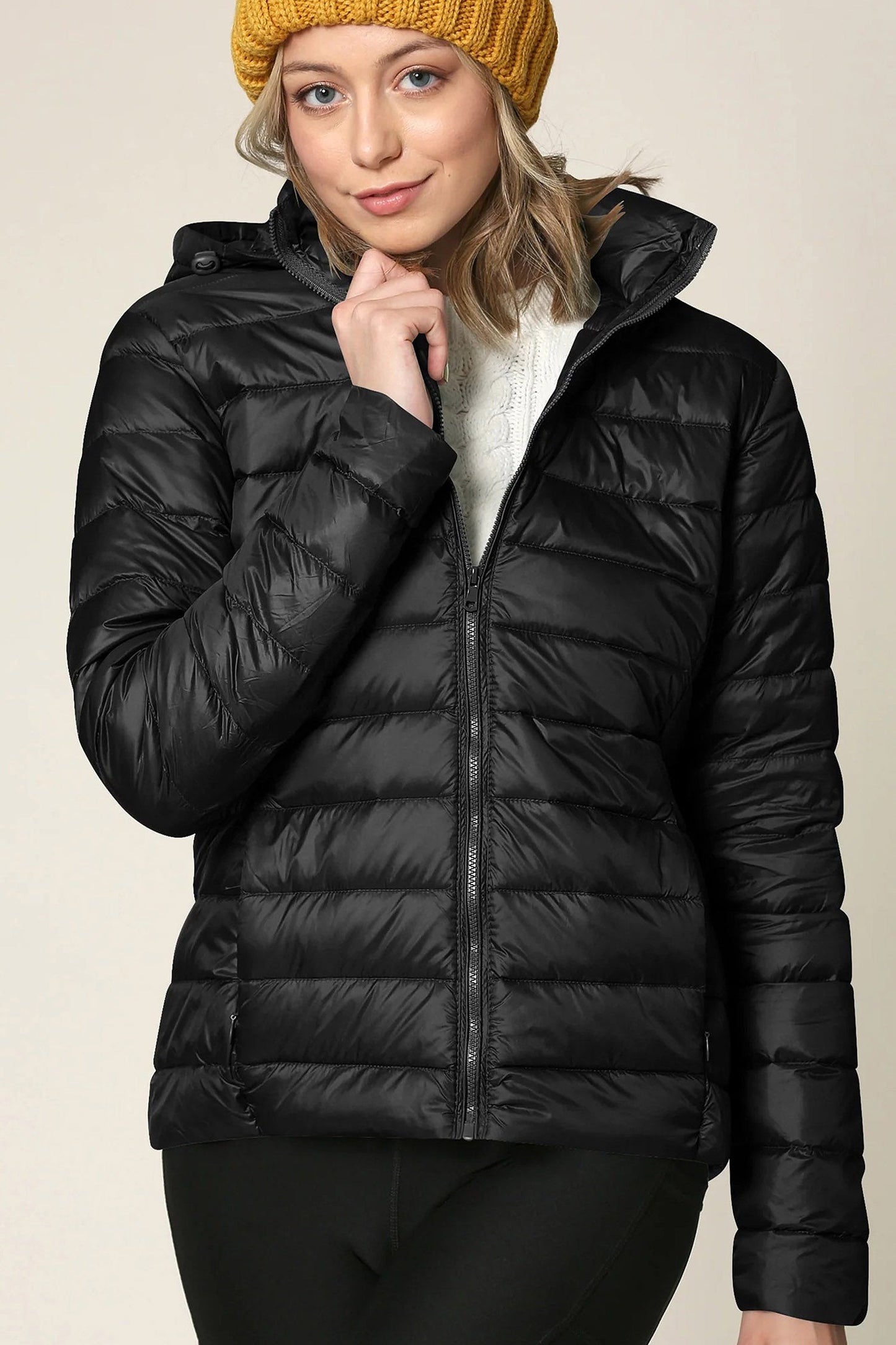 Women's Essential Ultra Light Weight Packable Down Jacket