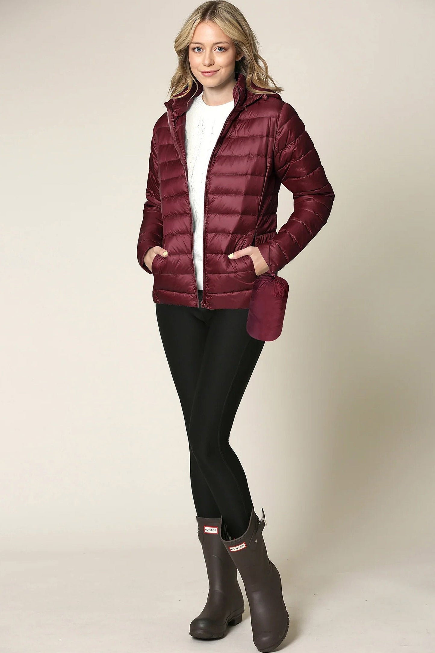 Women's Essential Ultra Light Weight Packable Down Jacket