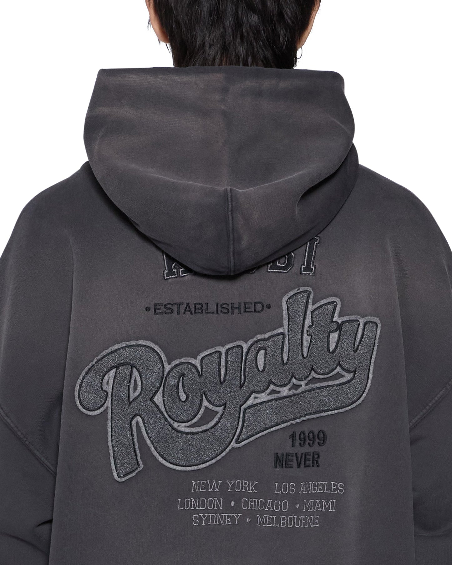 ACE EKCESS HOODIE GREY FADE