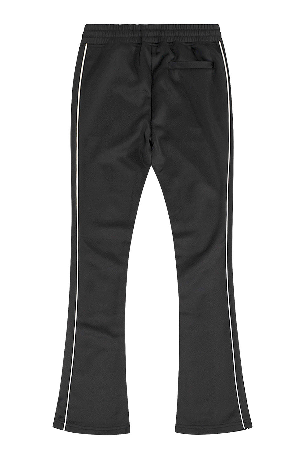 Men's Essential Solid Stacked Fit Flared Track Pants