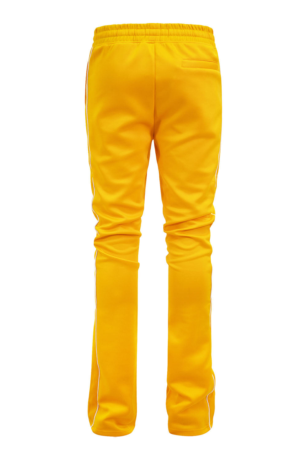 Men's Essential Solid Stacked Fit Flared Track Pants