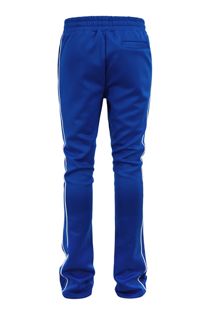 Men's Essential Solid Stacked Fit Flared Track Pants